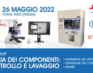 workshop Pulizia dei componenti: controllo e lavaggio - Beta Filtration